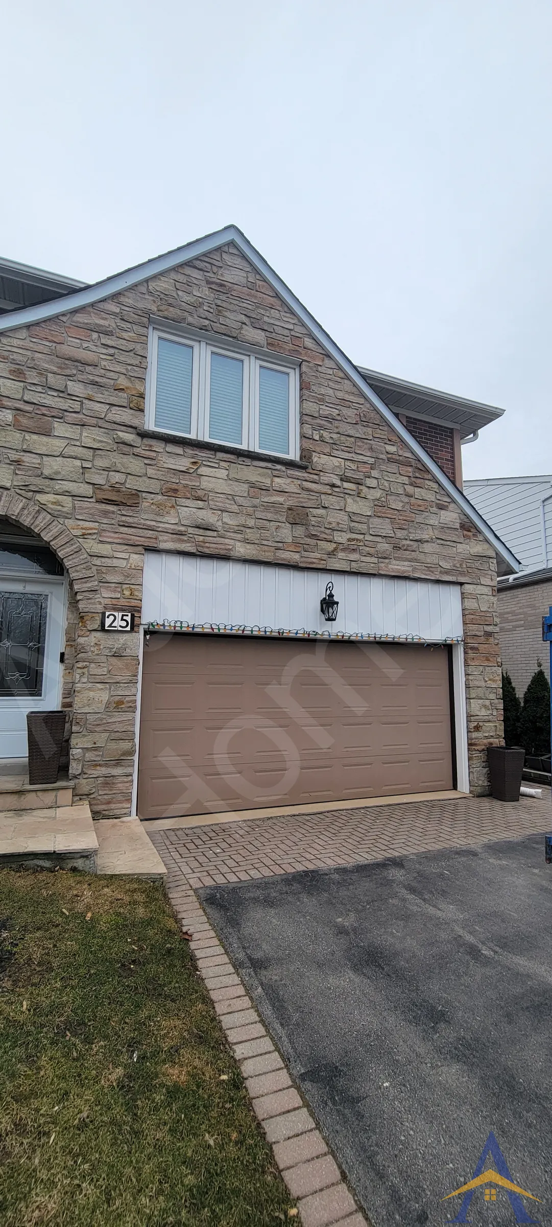 Apple Orchard Path - garage wall repair, Markham - Image 1